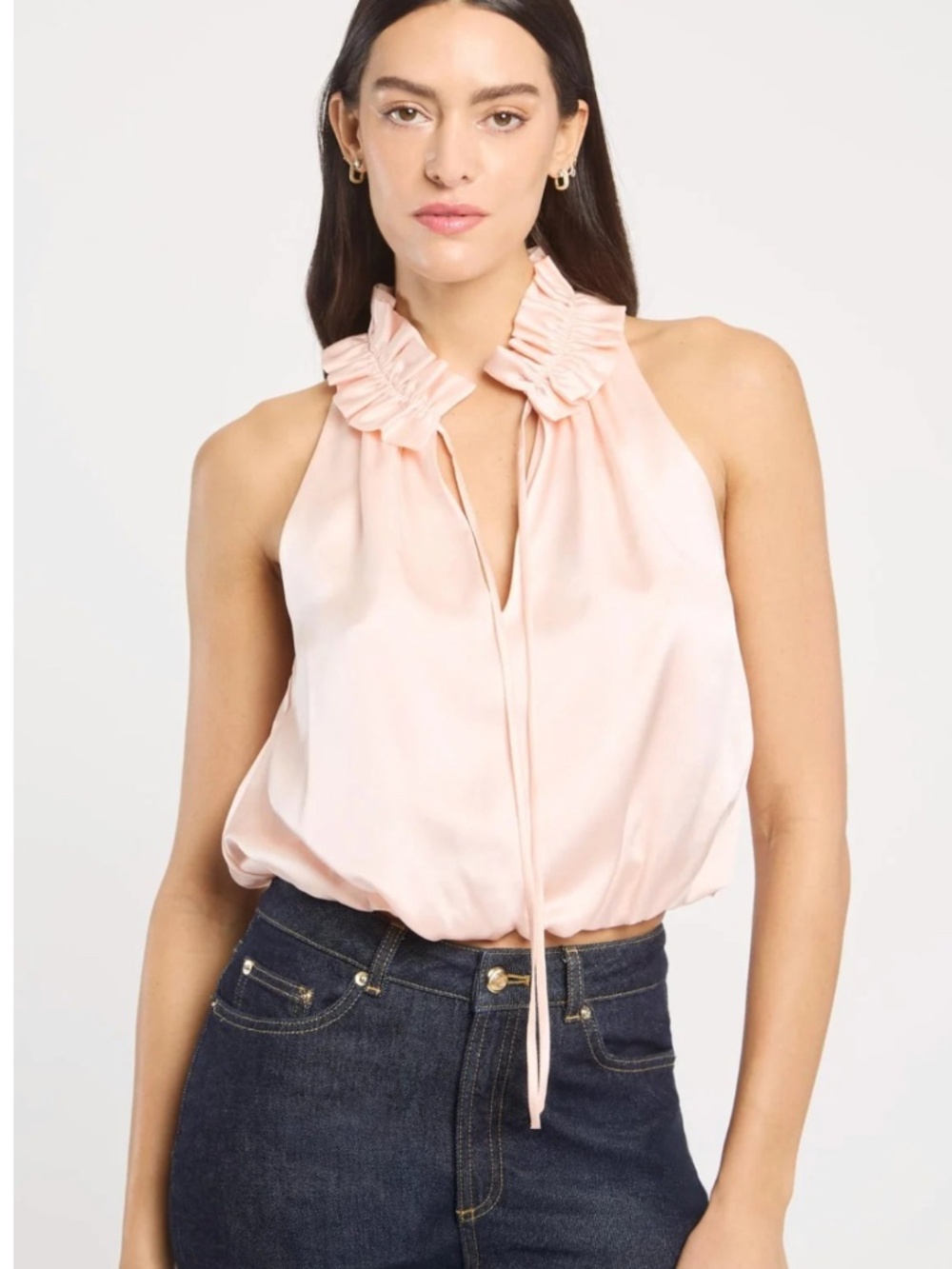 Lucianna Top ~ Rosy Cloud